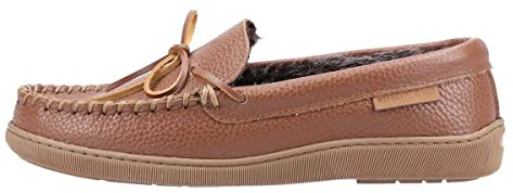 Hush Puppies Mens Ace Slipper, Tan, 10 UK