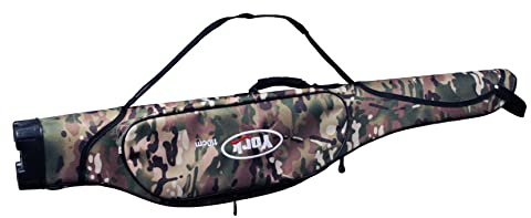Rutenfutteral York ''Soldier'' 2 Fächer Hardcase Rutentasche (130cm)