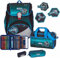 Scout Alpha Schulranzen Set (4-TLG.) LED, Nebula