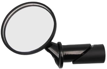 MVTEK Specchio Ciclo RACE. Specchio retrovisore per bicicletta regolabile 360°. Specchietto per bicicletta 50mm in alluminio e plastica. Attacco al manubrio tramite Expander. Per bici da corsa.