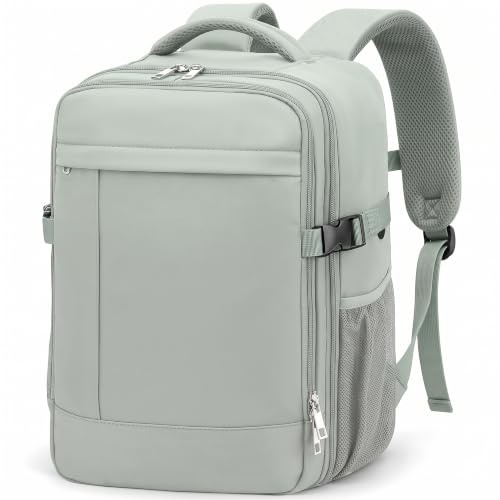 Lossga Ryanair Cabin Bags 40x30x20 Underseat Carry-ons Travel Backpack | Anti-Theft Ryan Air Bag 40x30x20 Hand Luggage Cabin Size Casual Daypack with Chest Clasp 24L