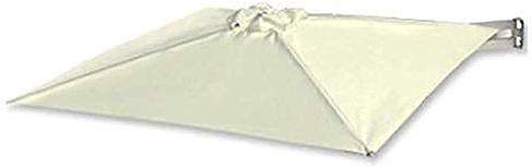 EUQKKWLOY Sun Parasol Umbrella Garden Parasol Wall Mounted Cantilever,Aluminium 7ft/210cm,Folding,Telescopic,Outdoor Recreation Umbrella for Courtyard/Garden/Terrac