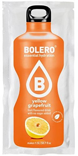 Bolero - Bevanda Yellow Grapefruit al pompelmo, 24 x 9 g