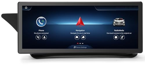 10.25 Android 16 Qualcomm Radio Coche Estéreo para Mercedes E-Class W207 C207 A207 NTG 4.0 Android Auto & CarPlay inalámbrico Bluetooth 5.1 IPS WiFi Dab+ Canbus GPS Navegador Canbus Comand