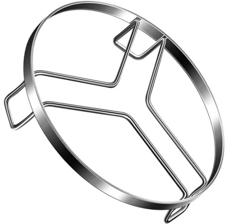 TOPBATHY Stainless Steel Steamer Rack Round Cooking Racks for Pots for Pot Steamer Insert Baking Tray