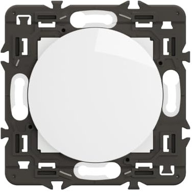 LEGRAND | Obturateur Composable Blanc, Céliane, Sécurise L'Installation Électrique, S'accorde Avec La Gamme Installée, Usage Intérieur Uniquement