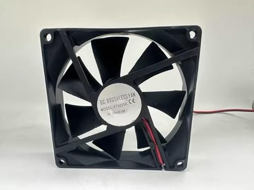92MM Case cooling fan，YT9225K DC12V 0.18A 9225 2-wire silent cooling fan