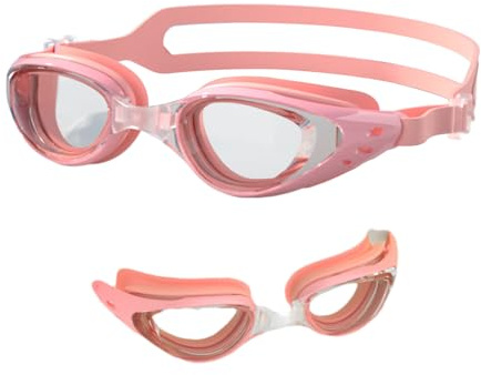 Générique Lunettes de natation – Lunettes de à vision claire pour adultes, natations en piscine étanche, de anti-buée pour plongée en apnée | de jeu aquatique pour hommes, fem