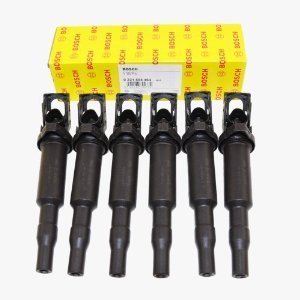 6x BOSCH 0221504464 Zündspule für BMW E46 M3 E39 E60 E61 E65 X3 X5 Z3 Z4 M54 S54