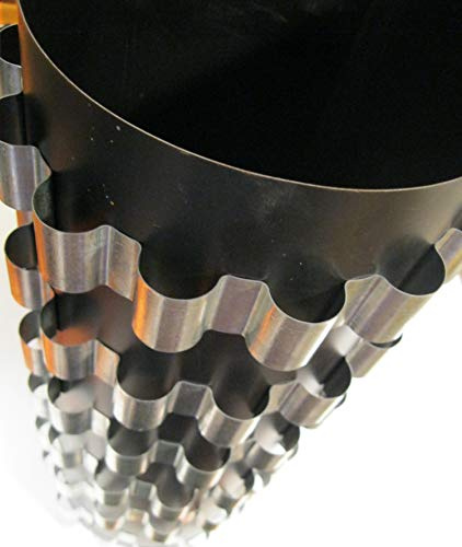 6 Stovepipe Heat Reclaim/Radiator Rings/Bands/Fins 8 inch Dia. collars capture heat from stove pipe.