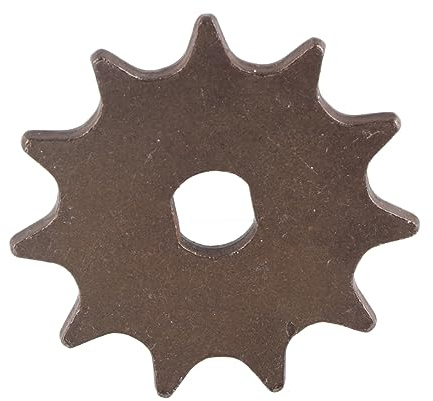 Tomotato Piñón de Bicicleta, Engranaje de Transmisión 410 Tipo H 11 Dientes en Metal Ligero y Resistente para Motor Alta Velocidad 1020, Diámetro 49mm para Ciclismo Urbano y Montaña