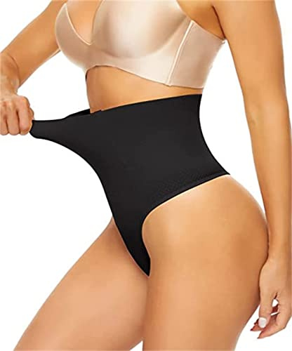 LAZAWG String Gainant Ventre Plat Femme Invisible Gaine Culotte Gainante Sculptante Amincissante Body Shaper Shapewear Thong Panty