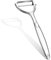 AUAUY Pelapatate in Acciaio Inox, Pela Verdure, Sbucciatore Manuale, Pelapatate Girevole, Lame Affilate in Acciaio Inossidabile, Sbucciatore Impugnatura Ergonomica per Frutta e Verdura（Argento）