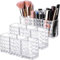 Saijer Contenitori Trucchi，3 Pezzi Organizer per Trucchi Organizer Trucchi Bagno Organizzatore per Trucco Pennelli Trasparente per La Raccolta di Cosmetici e Altri Oggetti