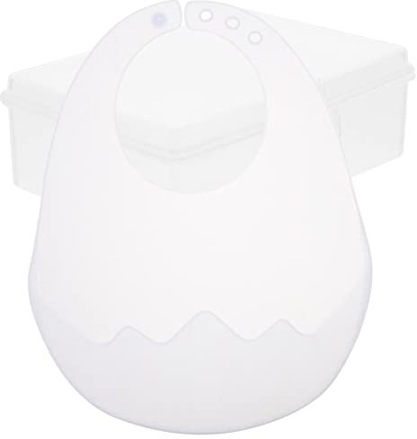 HEMOTON Silikon-babylätzchen Für Neugeborene – Verstellbarer Lätzchenbezug Für Kleinkinder – Silikonlätzchen Für Jungen Und Mädchen