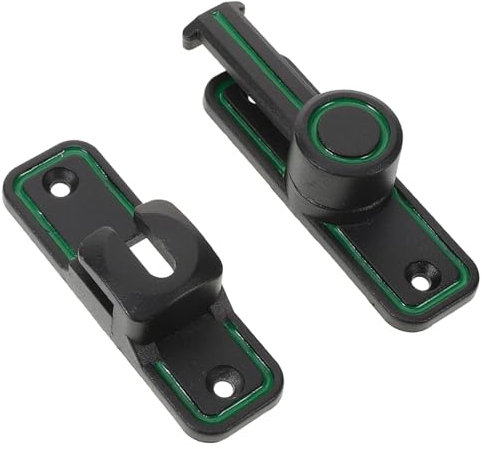 HOMSFOU Serratura Porta Chiavistello Serratura in Bloccaggio Facile Da Installare Resistente Per Porte Interne Bagni e Camere Da Letto