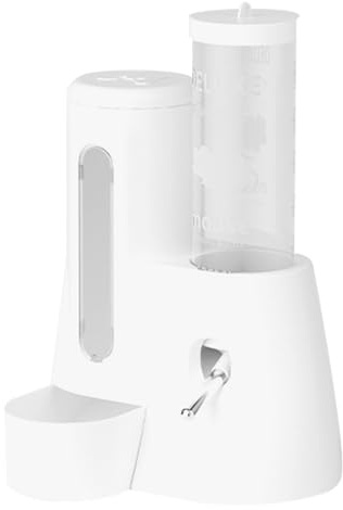 Water Dispenser - Automatic Food Dispenser and Drinker, Water Fountain and Automatic Feeder for Small Animals (Chinchilla, Squirrel, Dwarf )