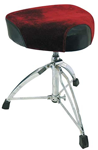 Dimavery DT-120 Drum Throne Saddle forma Drum Sgabelli