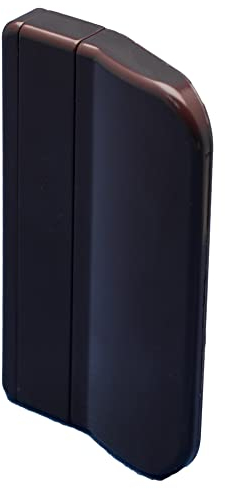 CC-Shopping - Balkontürgriff 911 eckige Ausführung - Kunststoff UV-stabilisiert - für den Außenbereich inkl. 2 Montageschrauben, 70x45x13 mm - (Schokobraun - RAL 8017)