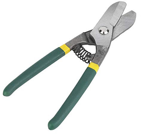 Alemania Tipo Tijeras de Acero Manuales de Estaño Tijeras de Metal Cortadores de Tijeras de Chapa (8 pulgadas)