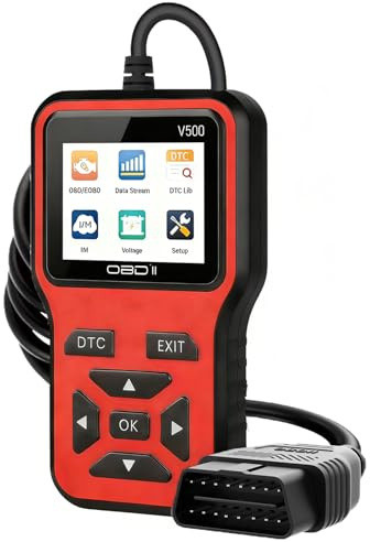 OBD2 Scanner Diagnostic Tool, V500 Check Engine Light Code Scanner Tool with Reset, DTC, Data Stream, I/M Readiness, Car & Truck Scan Tool for All Vehicles Since 1996, Escaner Automotriz