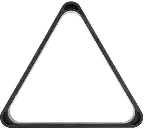 Action Heavy Duty Eight Ball and Snooker Plastic Pool Triangle Rack Holder for Billiards Table, Black, (RK8PHD)