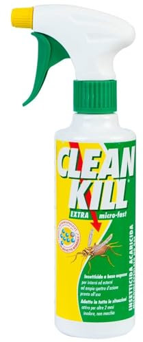 Clean Kill Extra Micro Fast, Insetticida A Base Acquosa Per Interni Ed Esterni