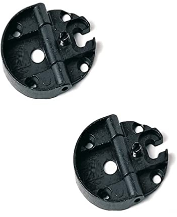 BricoShopping Par de bisagras para puerta de muebles antiguos de madera y armarios de estilo clásico salón o dormitorio arte pobre pesado bisagras antiguas antiguas (BS0184, bronce)