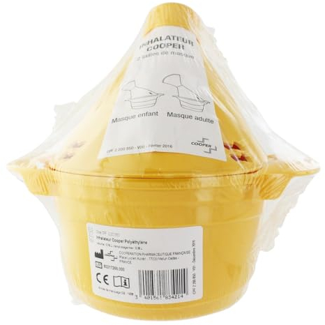 Cooper Inhalador de Polietileno - Blanco