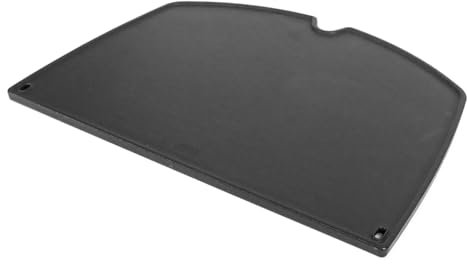 45,2CM X 31,5CM 6506 Plaque de cuisson en fonte pour Weber Q300 Q320 Q3000 Q3200 Accessoire 57060001 586002 426001 56010049，plaque de grille pour accessoires de grille Weber série q3000