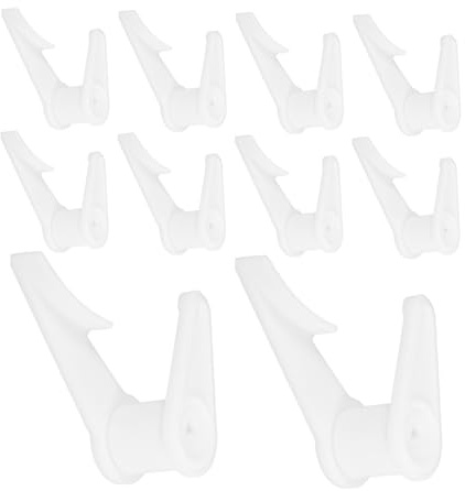 PRETYZOOM 10 Pièces Clips D'abat-jour Pour Montage Encastré Au Plafond Boucle Fixe En Plastique Boucle De Lampe De Plafond Pièces De Lampe De Plafond Accessoires De Luminaire