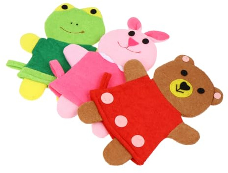 SMASOLO 3 pièces de Bain Exfoliants pour Garçon Fille Doux avec Animaux Absorbants et Massants Adaptés Garçon Fille et Tout