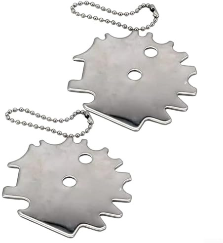 Detergente per barbecue con struttura robusta e impugnatura comoda per una pulizia efficace (6,5 x 6 cm, 2 pezzi)