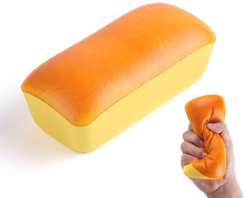 Anboor 15 cm squishies långformat smör bröd jumbo långsamt stigande doftande stressavlastning fejk mat söt pressa squish leksak