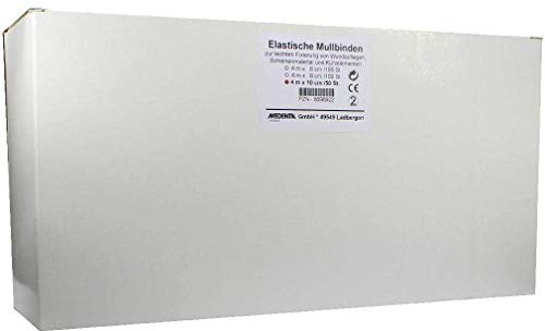 MULLBINDEN elast.10 cmx4 m 50 St