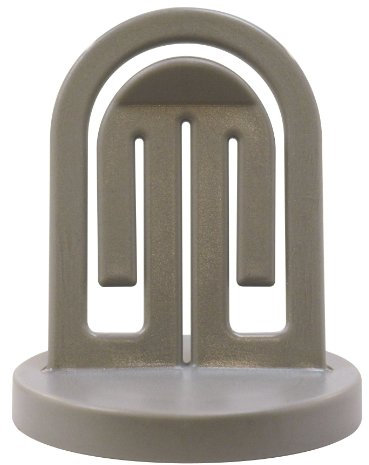 Laurel Konzepthalter mit Metallfuß grau