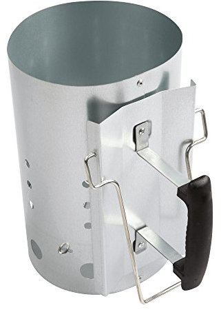 Grill & more Essentials Ciminiera di accensione Professionale con Impugnatura di Sicurezza aggiuntiva