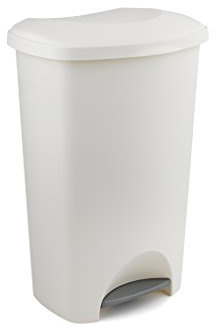 Addis Family Pedal Bin, Linen/Cream, 50 Litre