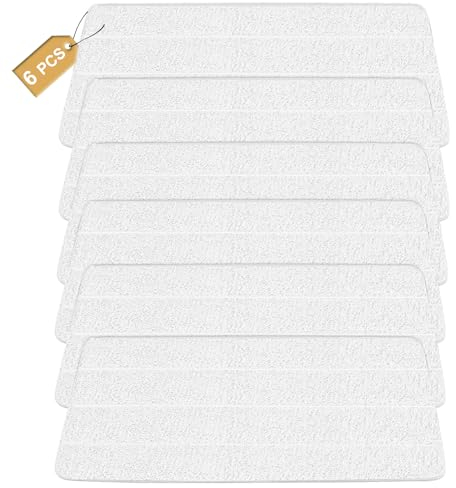 6 Stück für Vileda Steam Plus XXL Dampfreiniger Ersatzbezug, Mikrofaser Kompatibel Mit Vileda Steam XXL, für Vileda Bodenwischer Ersatzbezug, Waschbar für Vileda Dampfreiniger XXL Ersatzbezüge