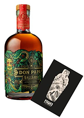 Don Papa Rum Masskara 0,7L (40% Vol) Rhum Ron Aged Philippine Rum- [Enthält Sulfite]