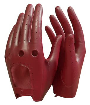 MGGM collection Gants de conduite en cuir pour femme Gants en cuir Sans doublure