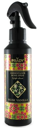 Prady - Ambientador Home Spray Árabe Musk Vainilla Tahara - 220 ml - Fragancia Cálida y Envolvente