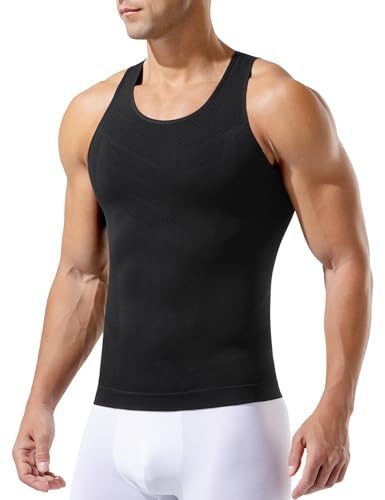 Casey Kevin Débardeur Compression Homme Gaine Ventre Plat Homme