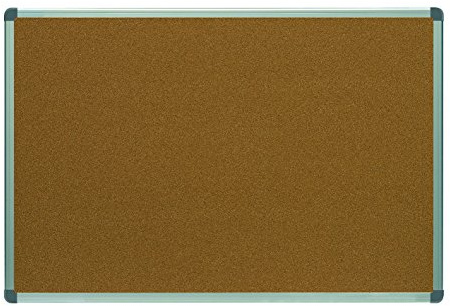 Rocada | Kork Stor vägg | Korkskiffer med aluminiumram | Korkbräda | Anslagstavla för kontor | Robust och självgenererande kork för bumpar | 240x120 cm