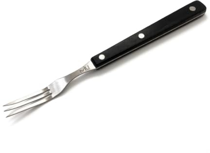 WALLFARM Granny Fork 10 3-Tine - Pro-Grade Stainless Steel - Heat-Resistant BBQ Meat Fork - Ideal for Serving, Cooking, Turning, Roasting, Shredding, Barbecue