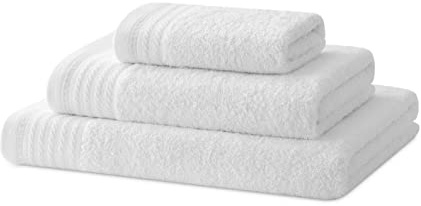 Degrees Home - Juego de Toallas de Baño - Ducha, Manos y Bidé - 100% Algodón - 480 g/m2