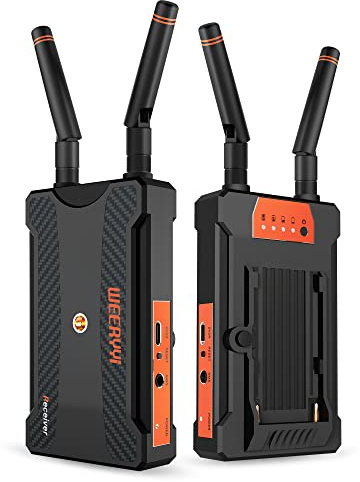 Wireless HDMI Transmitter and Reciever Support 5.8GHz 1080P @60Hz Full HD Wireless Audio Video 820FT Long Distance Stable Dlivery with HDMI Loop-Out and Support IR for TVS,DV