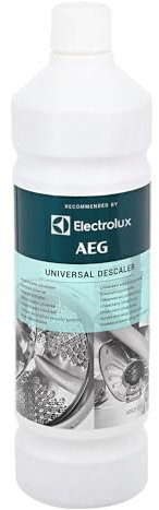 Electrolux M3KCD202 Decalcificante Universale Liquido 1L – Rimuove Calcare da Lavatrice e Lavastoviglie, Formula Delicata, Facile Risciacquo, Prestazioni Ottimali