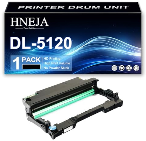 Sostituzione Unità Tamburo DL-5120 per Pantum BP5100DN BP5100DW BM5100ADN BM5100ADW BM5100FDN BM5100FDW Stampante,Black-1 Pack