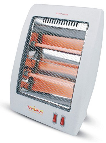 STAUFE STUFA AL QUARZO 2 ELEMENTI 400/800W QH90A COLORE BIANCO